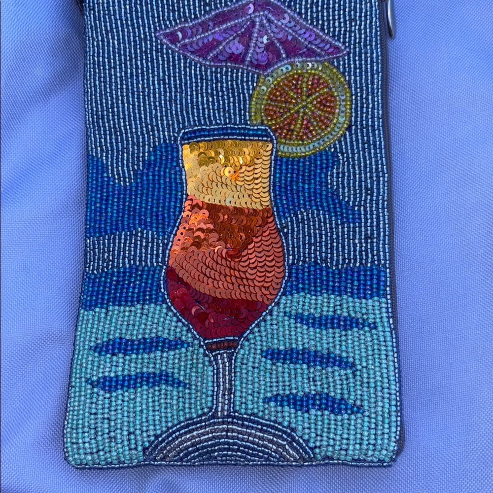 Bamboo Trading Co., "Drinks in The Sun Bag” Crossbody Bag